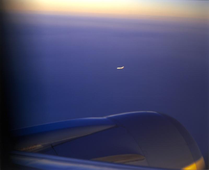 I Am a Passenger: A 1997 photograph by Doug Aitken at the Met Museum's exhibit of photography, "Between Here and There."